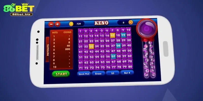 Kinh Nghiệm Chơi Keno Tại 86bet Cho Người Mới Bắt Đầu 2 Giới thiệu về Keno và 86bet